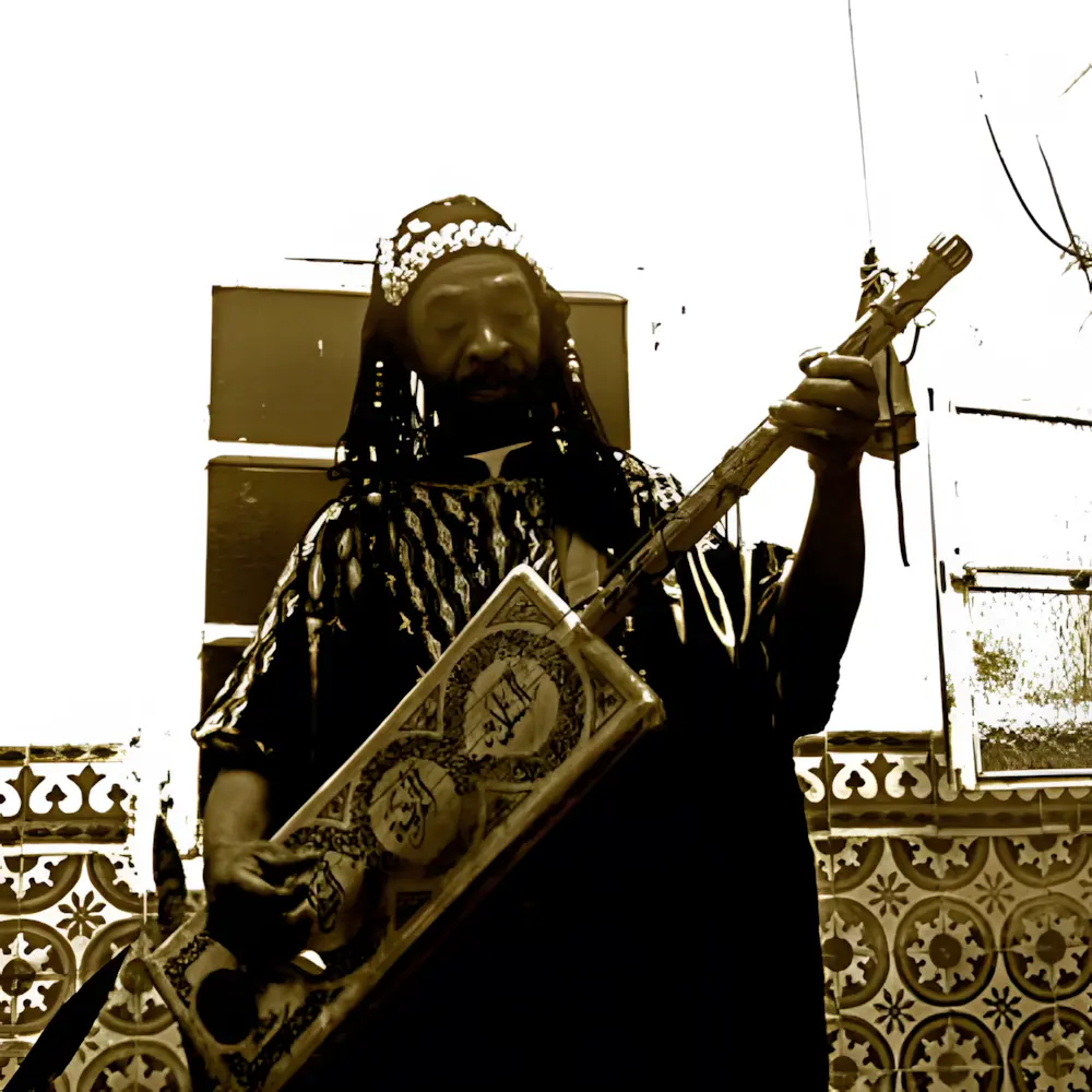 Abdellah Gania — his dreadlocks were a philosophical statement about African identity