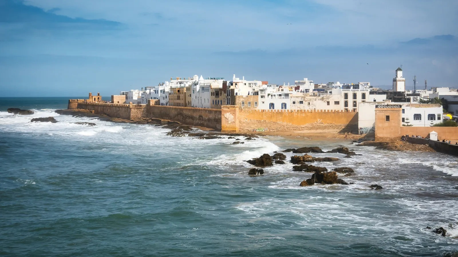 Essaouira medina — where Abdellah's consciousness opened to the world of Gnawa and to the world