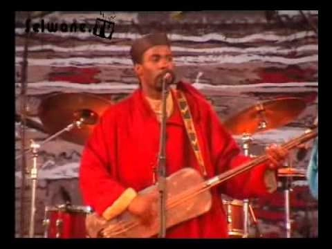 Hassan Boussou at the Essaouira Gnawa Festival, 2007 tribute concert