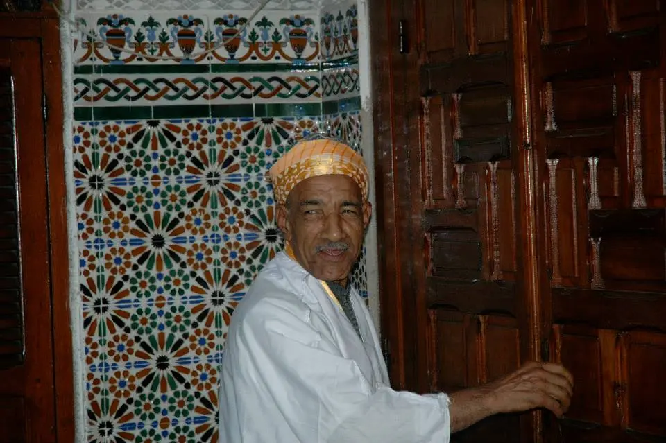 The zawiya of Marrakech -- where Makhzoumi was formed