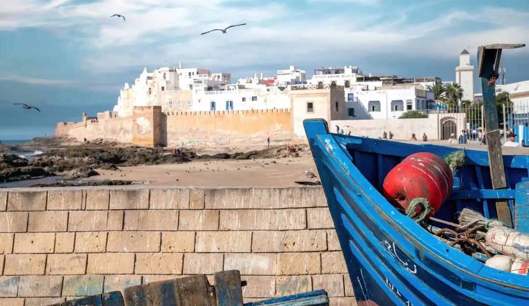 The ancient streets of Essaouira — where Mokhtar grew up inside the living tradition