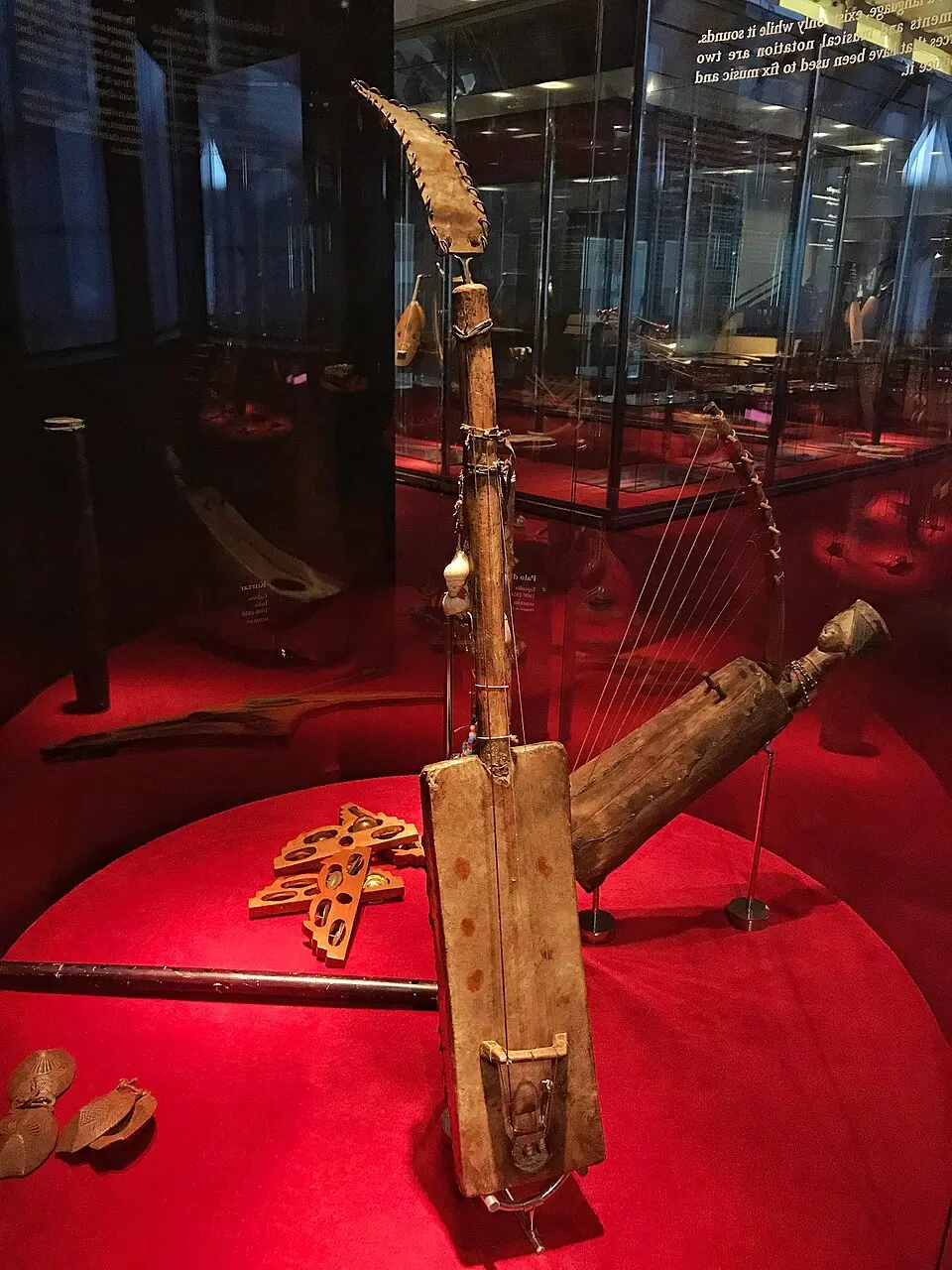 Guembri instrument closeup