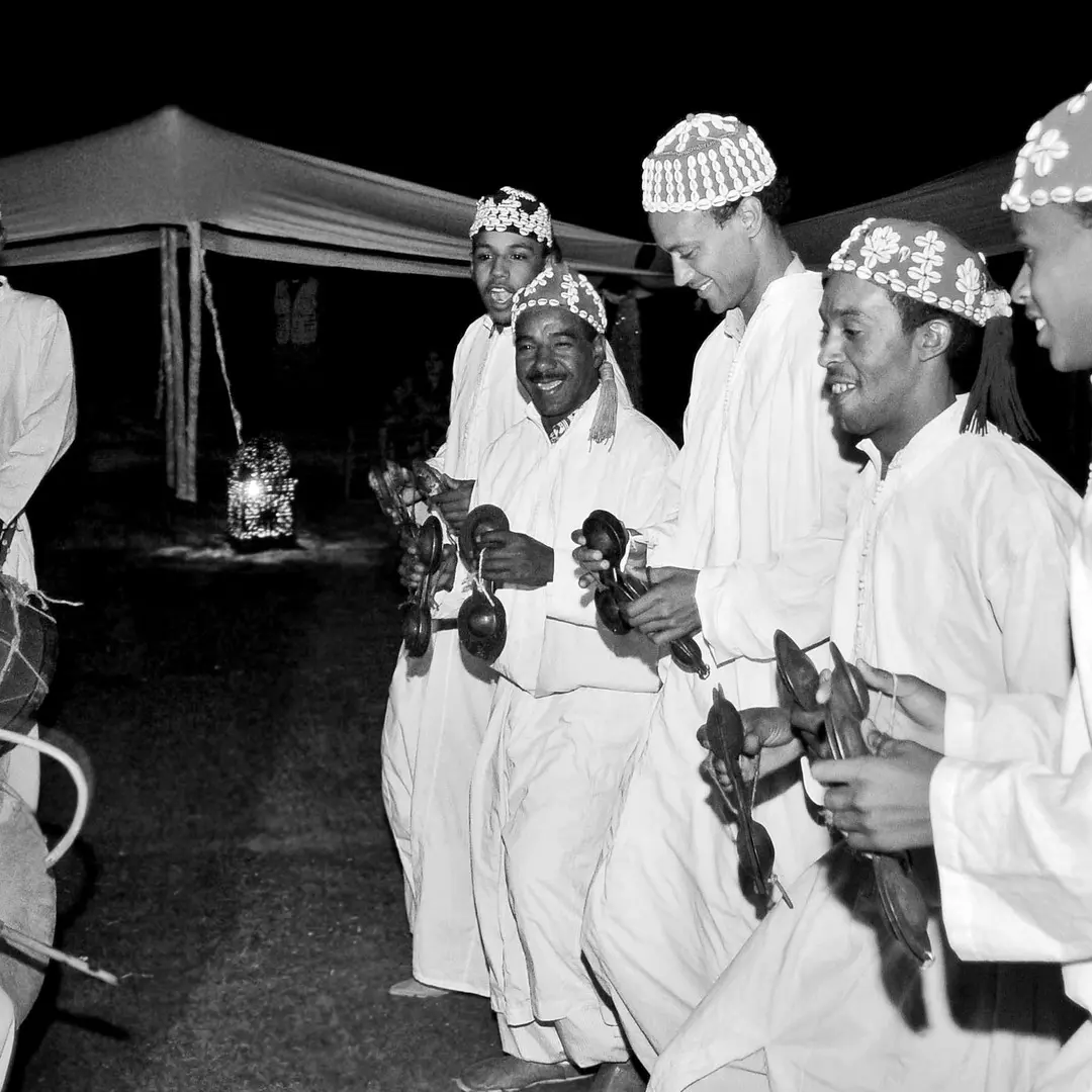 Black phase of Gnawa ceremony