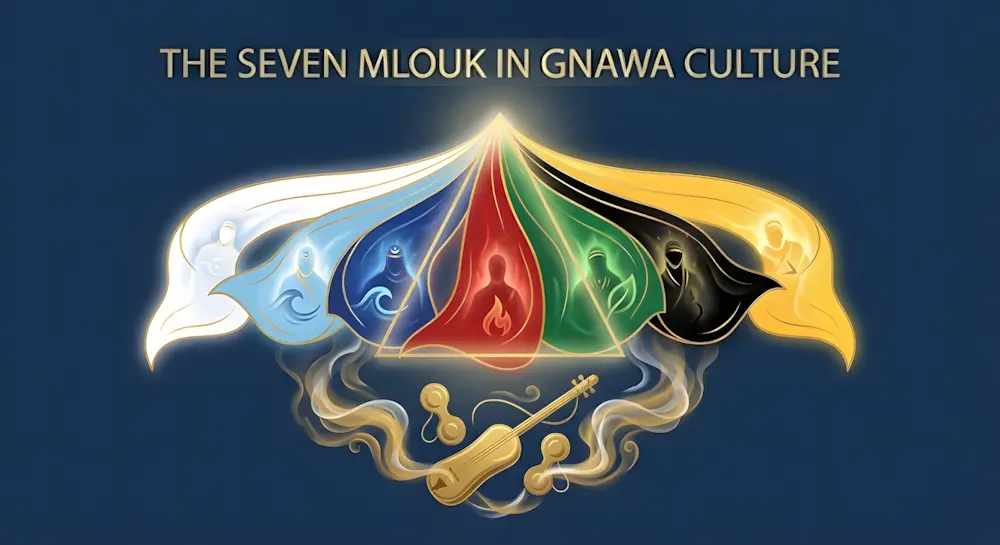 The Seven Mlouk: Colors, Spirits & Their Sacred Meanings