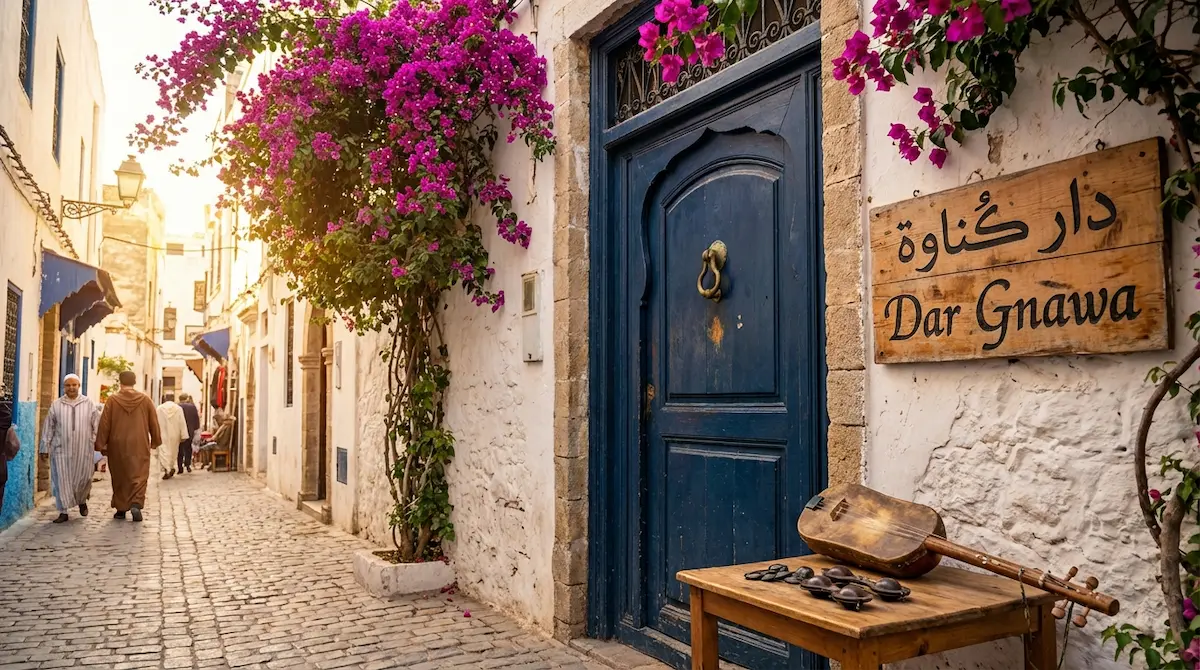 Dar Gnawa cultural center in the Kasbah of Tangier